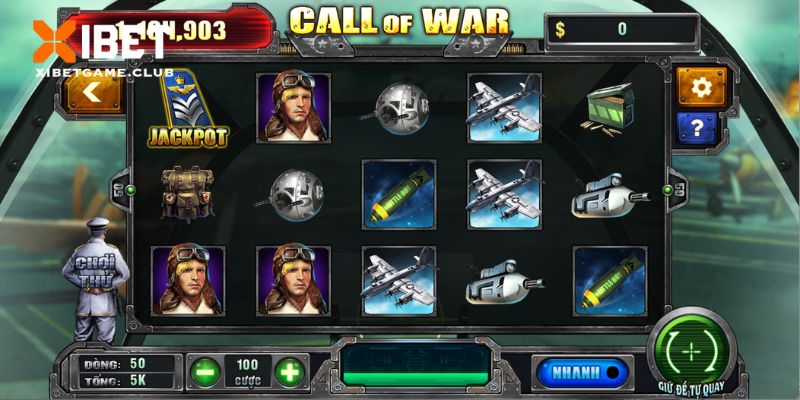 Những điểm nhấn cuốn hút của nổ hũ Call of War