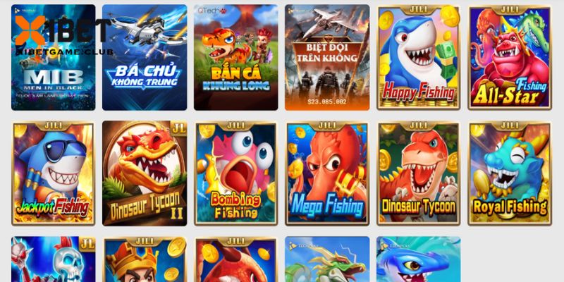 Giải trí hấp dẫn cùng bắn cá nhà cái XIBET