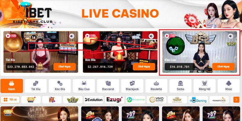 Người chơi lựa chọn game bầu cua để tham gia giải trí