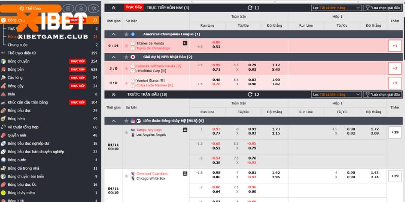 Tìm hiểu về cá độ bóng chày chi tiết trên XIBET