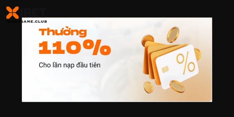 Nạp tiền lần đầu người chưa nhận được 110%