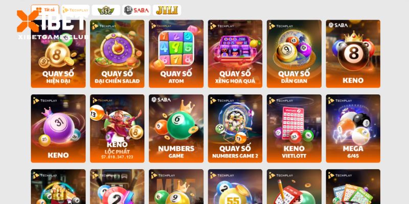 Bạn lựa chọn sảnh cược quay số phù hợp