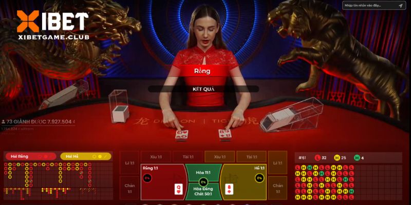Tìm hiểu về trò chơi bài rồng hổ tại nhà cái XIBET