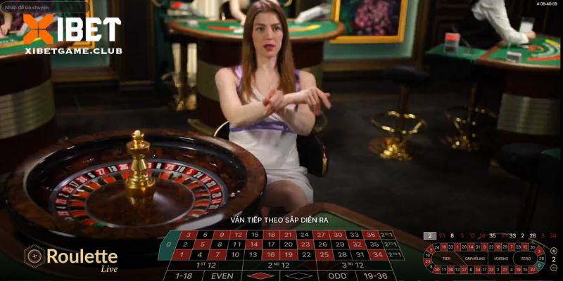 Roulette tại nhà cái XIBET là trò chơi chất lượng và minh bạch