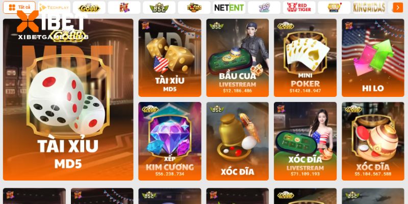 Đa dạng sảnh cược để người chơi có thể tự tin lựa chọn