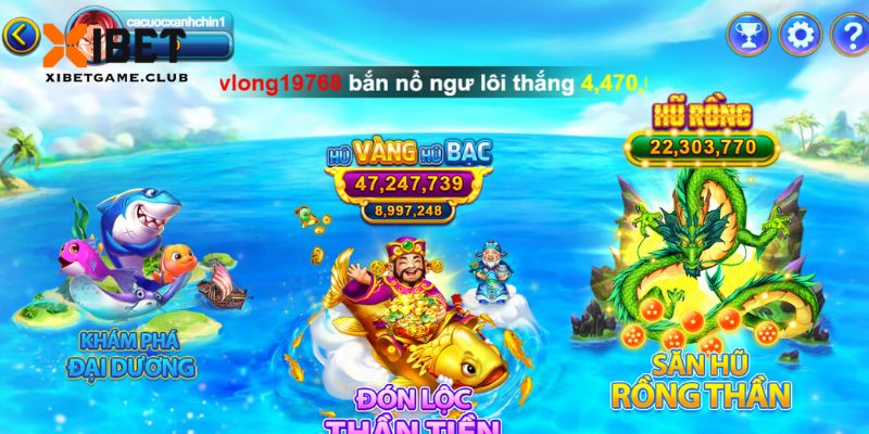 Lựa chọn phòng bắn để linh hoạt săn cá
