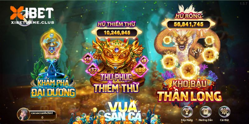 Bạn có thể lựa chọn phòng chơi phù hợp