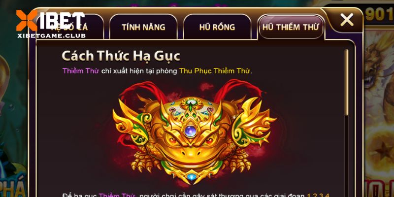 Hũ Thiềm Thừ ẩn chứa tiền thưởng lớn