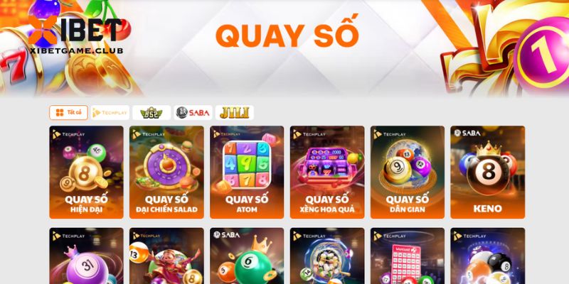 Bạn lựa chọn trò chơi quay số để giải trí hấp dẫn