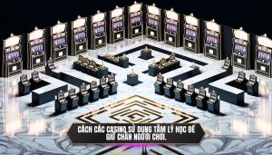 Cách các casino sử dụng tam lý học để giữ chân người chơi.