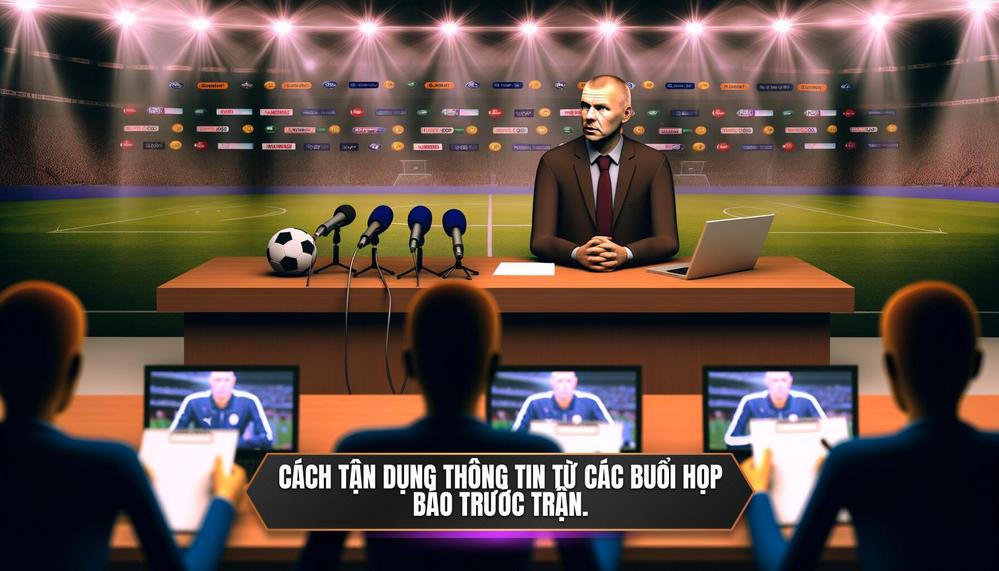 Cách tận dụng thông tin từ các buổi họp báo trước trận